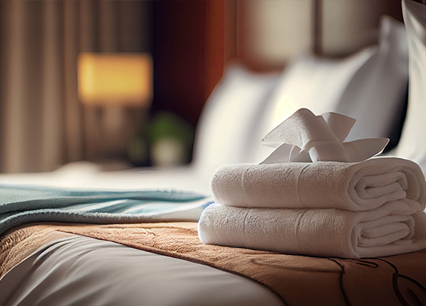 Hotelowy ręcznik