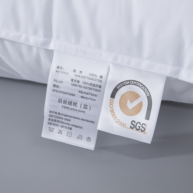 Poduszka wypełniająca z mikrofibry poliestrowej do hotelu Poduszka wypełniająca z mikrofibry poliestrowej do hotelu