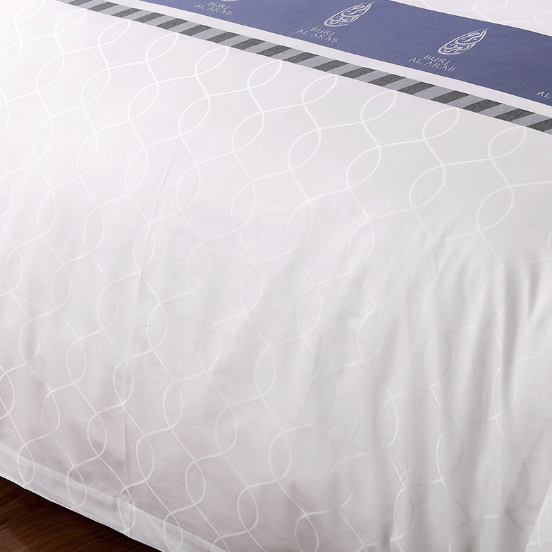 Przędza barwiona na zamówienie, zestaw pościeli ze 100% bawełny Przędza barwiona na zamówienie, zestaw pościeli ze 100% bawełny