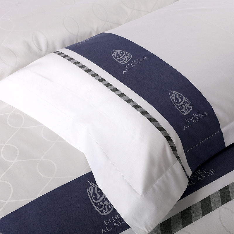 Przędza barwiona na zamówienie, zestaw pościeli ze 100% bawełny Przędza barwiona na zamówienie, zestaw pościeli ze 100% bawełny